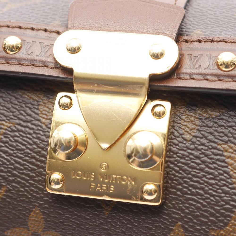 Louis Vuitton Brown Shoulder Canvas Bag Papillon Monogram Leather Trunk - Picture 5 of 6